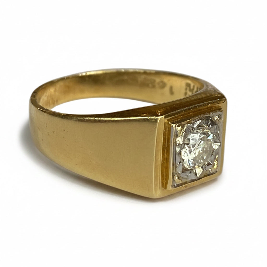 1970's Diamond Ring in 15ct Gold