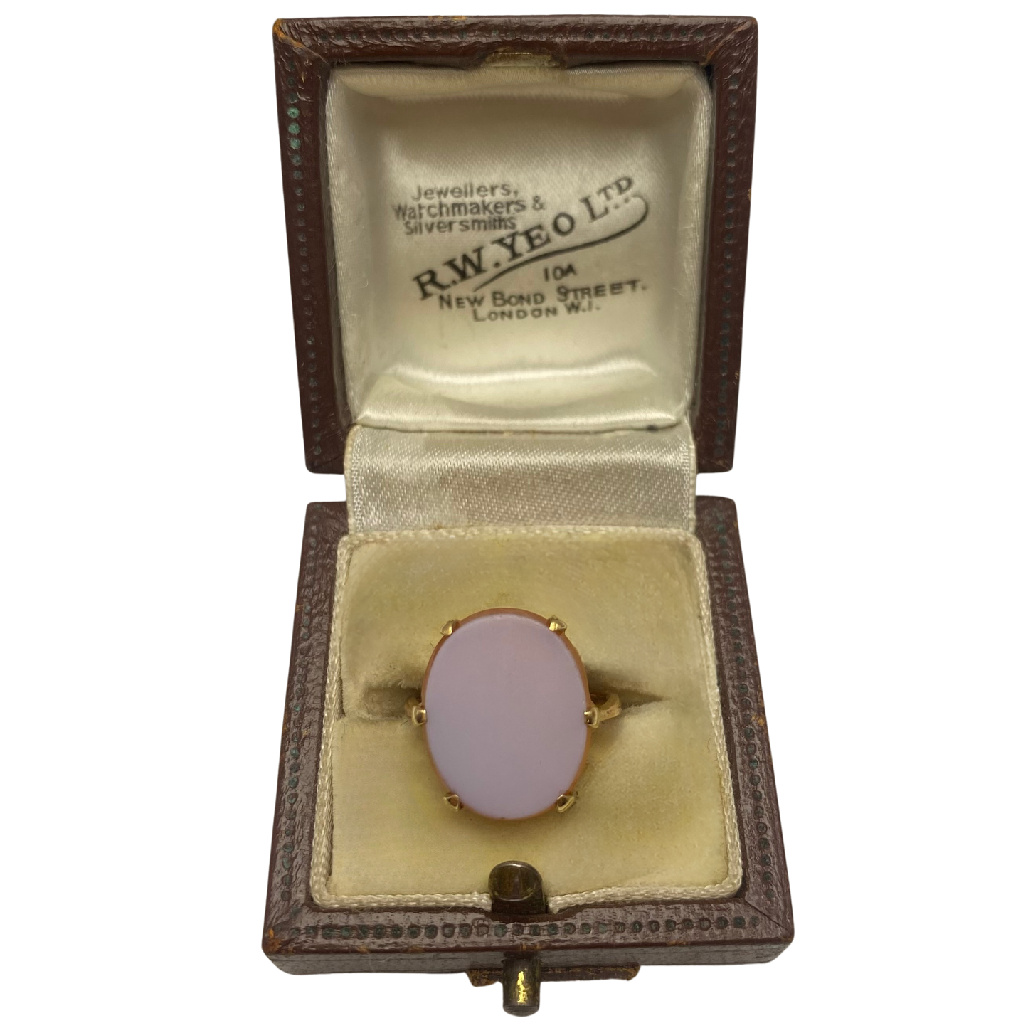 Victorian Agate Seal Ring in 9ct Yellow Gold