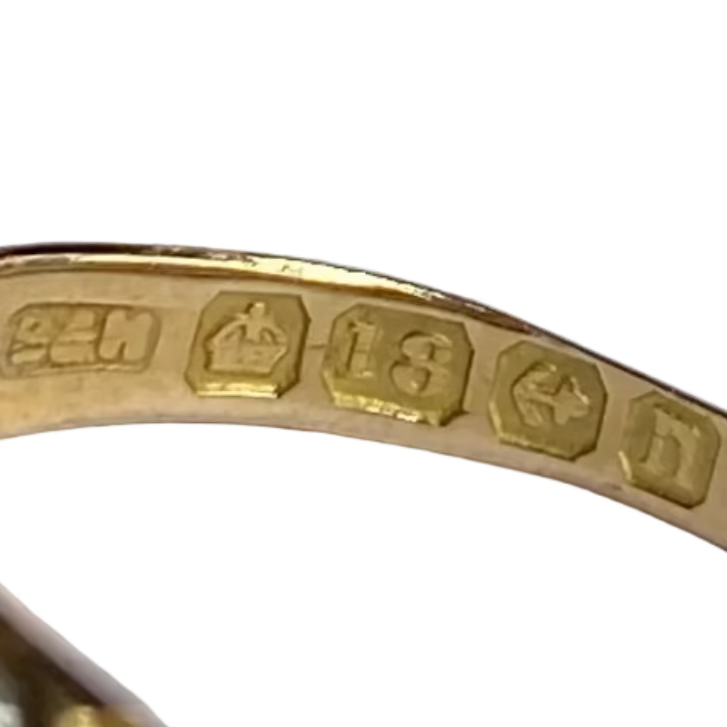 Edwardian Ruby & Diamond Ring in 18ct Gold