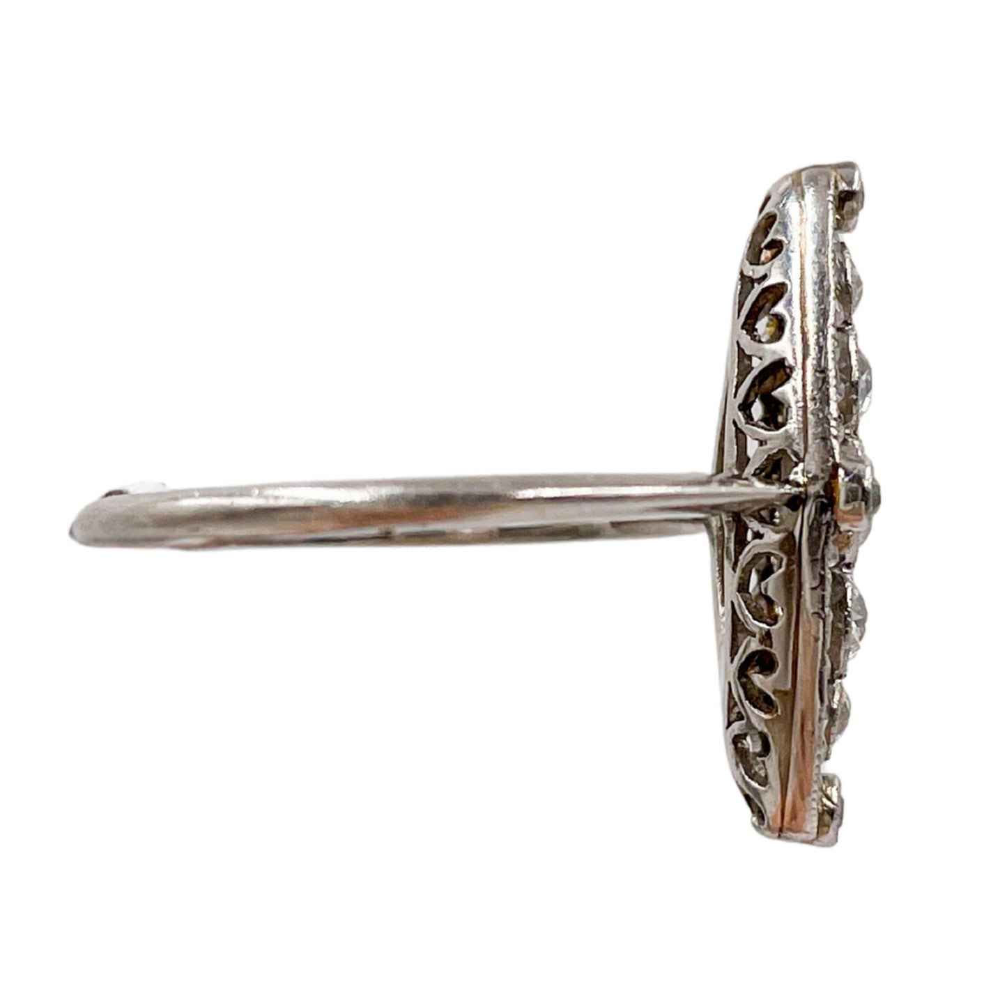 Art Deco Diamond Marquise Ring in Platinum
