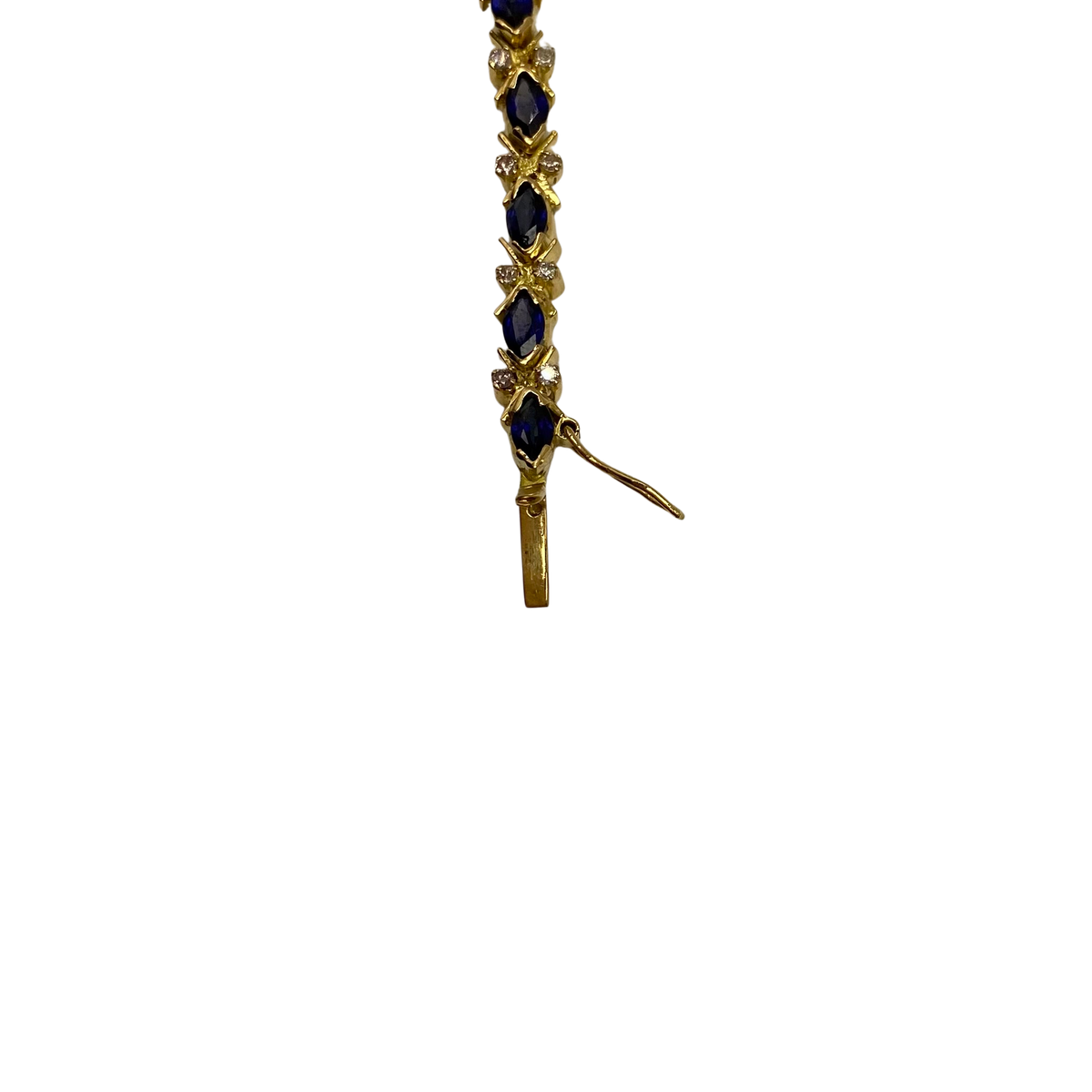 Vintage Sapphire Bracelet in 18ct Yellow Gold