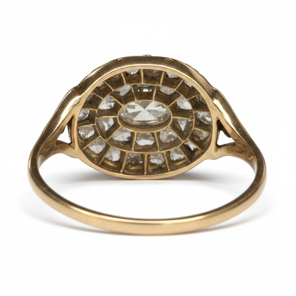 Georgian Diamond Ring in 18ct Gold
