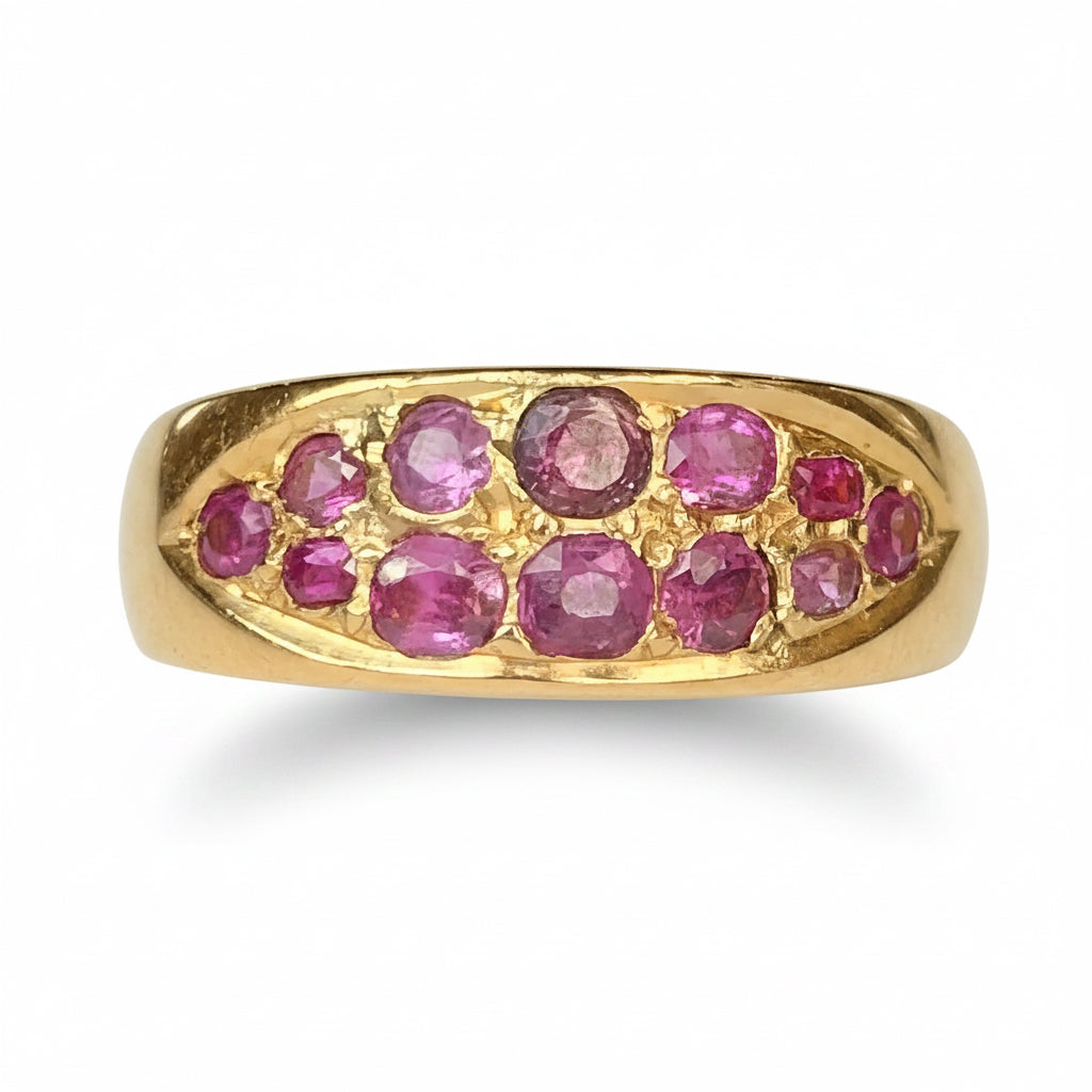 Victorian Ruby Ring in 18ct Gold