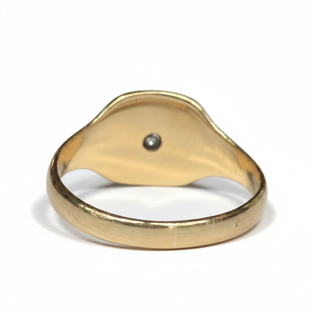 Art Deco Diamond Ring in 9ct Gold