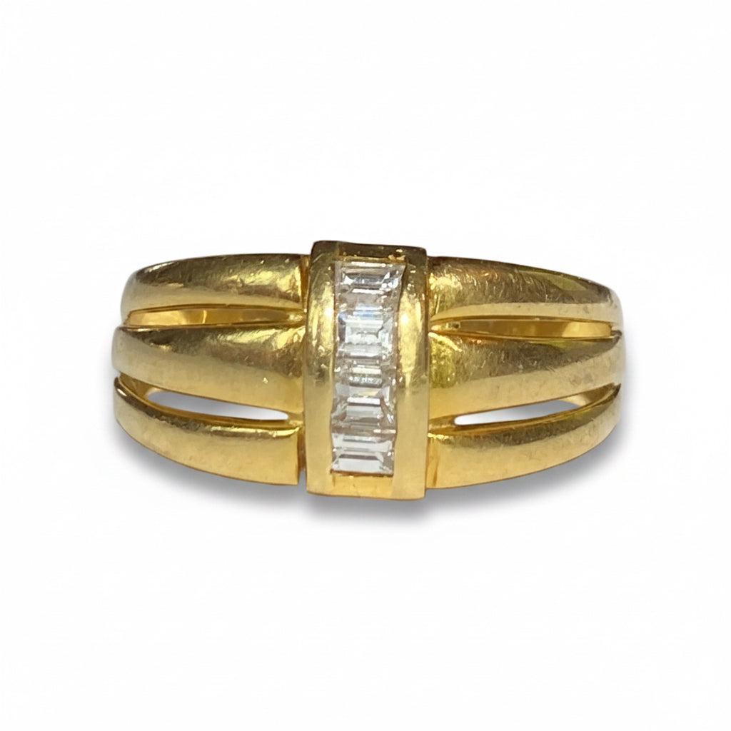 Vintage Diamond Ring in 18ct Gold
