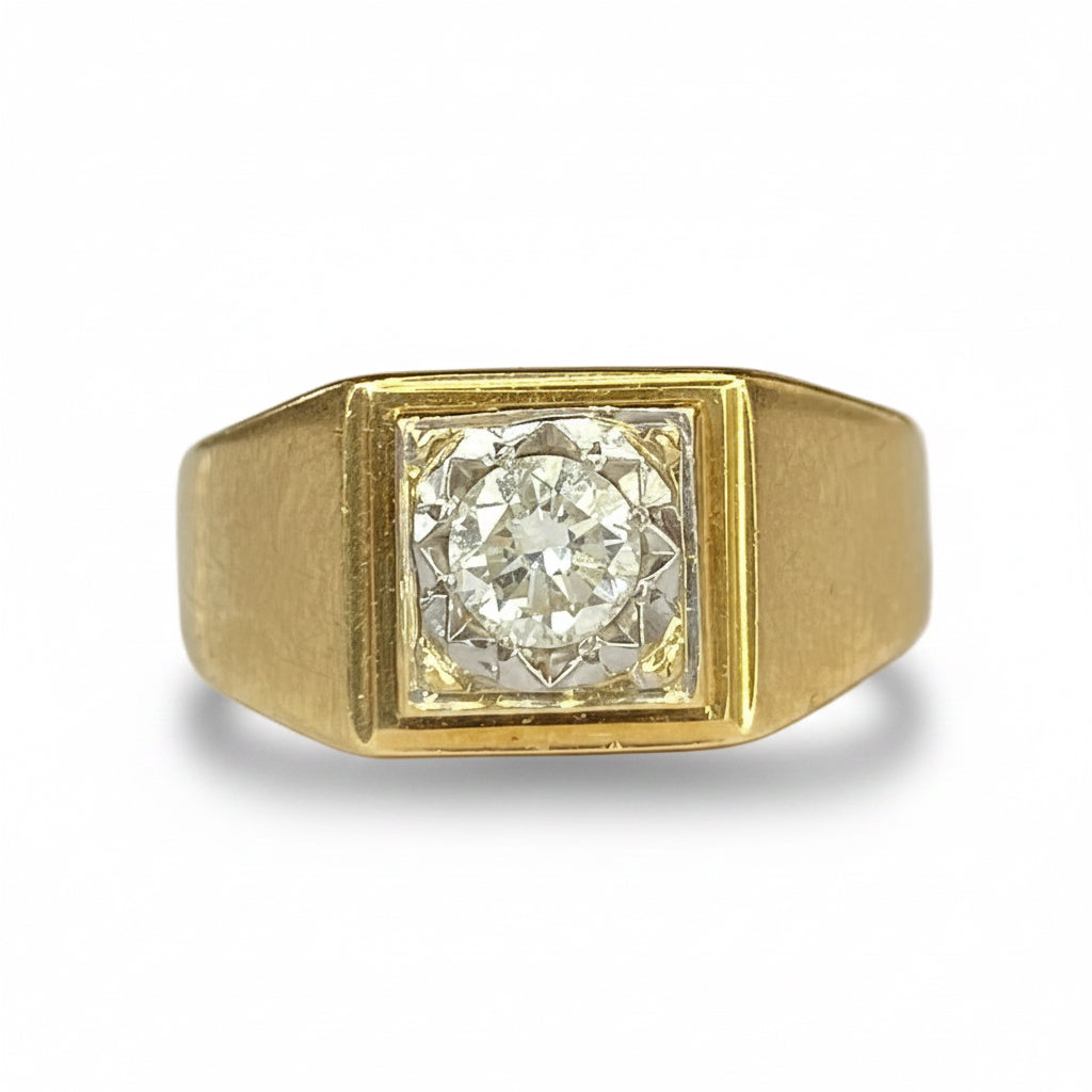 1970's Diamond Ring in 15ct Gold