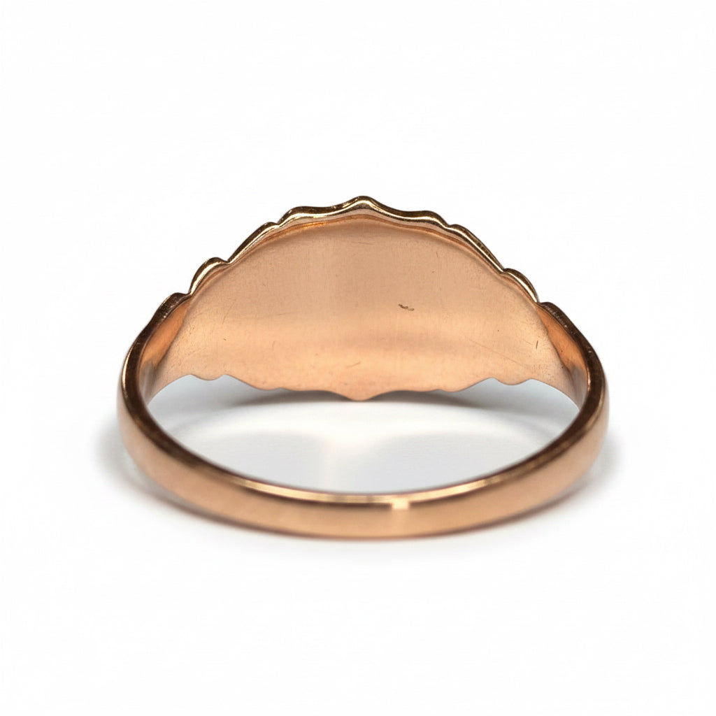 Edwardian Signet Ring in 9ct Gold