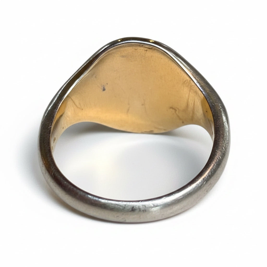 Victorian Hardstone Cameo Ring in 15ct Gold