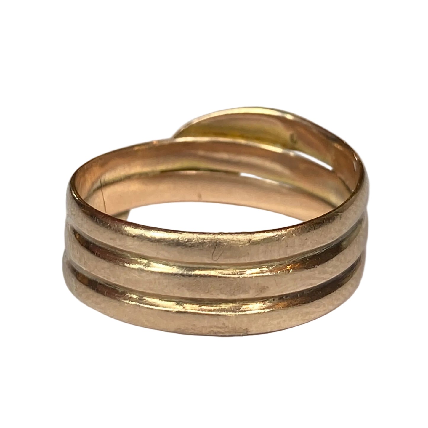 Victorian Diamond Snake Ring in 9ct Gold