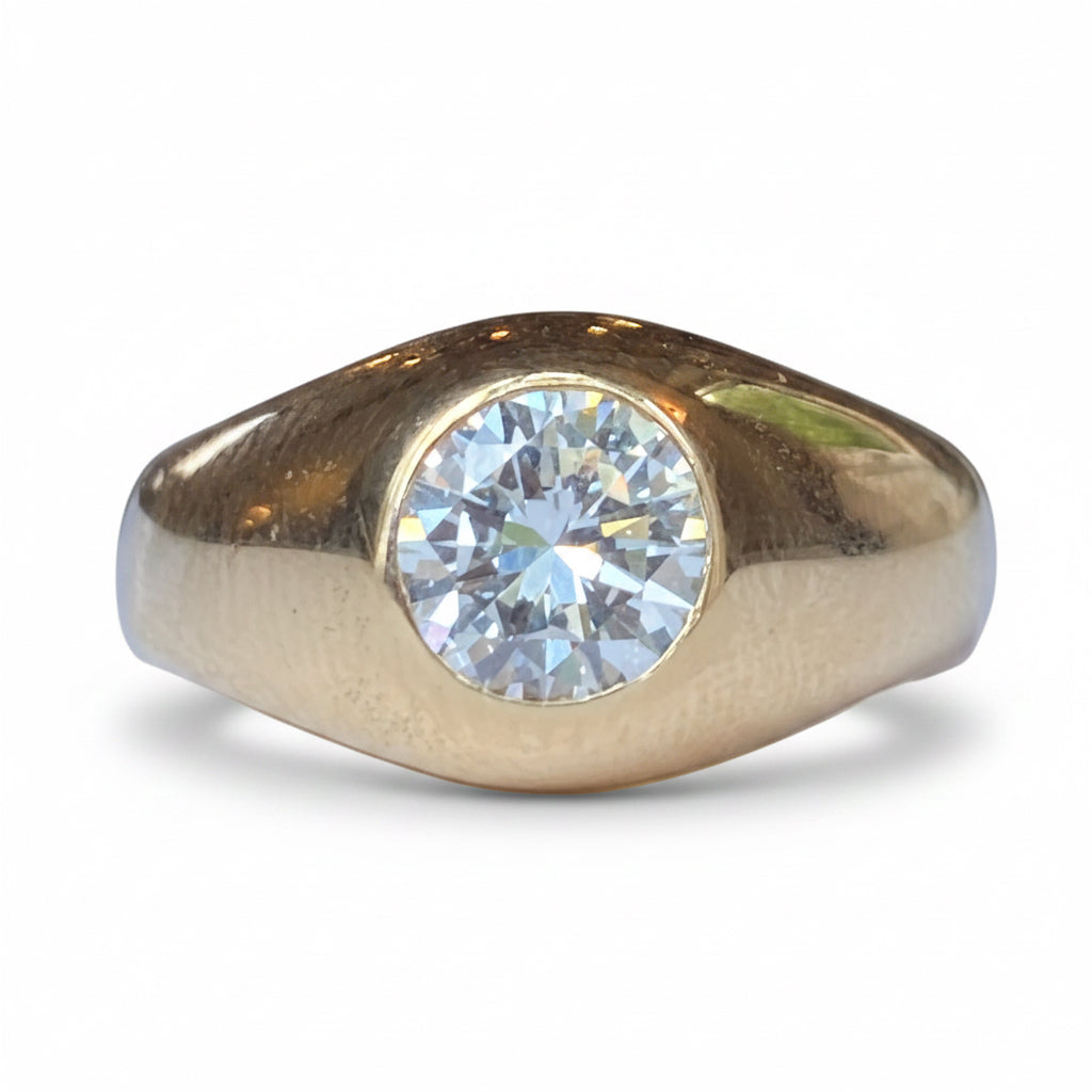 Art Deco Diamond Ring in 18ct Gold