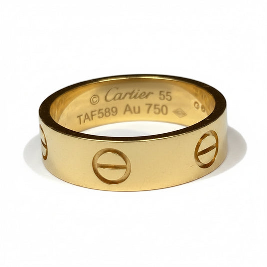 Vintage Cartier Love ring in 18ct Gold