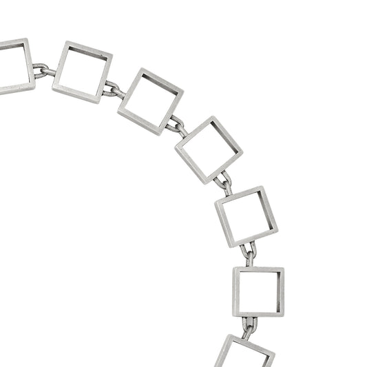 Danish Silver Necklace, Bracelet and Ring set 1969 Hans Hansen